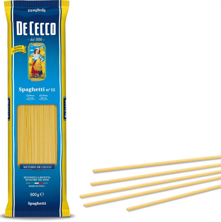 Paste italiene - PASTE DE CECCO 12 SPAGHETTI 500G