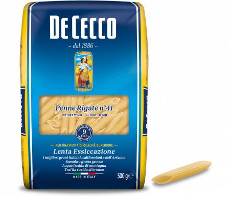 Produse alimentare italiene - PASTE DE CECCO 41 PENNE RIGATE 500G