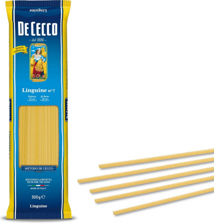 Paste italiene - PASTE DE CECCO 7 LINGUINE 500G