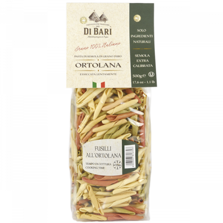 Paste italiene - PASTE DI BARI FUSILLI ALL'ORTOLANA 500G