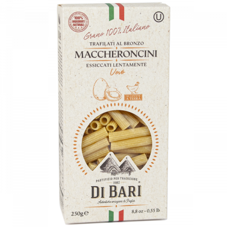 PASTE DI BARI MACCHERONCINI ALL'UOVO 250G [0]