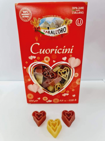 Paste italiene - PASTE DI BARI PAPILLON CUORICINI 250G