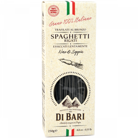 Paste italiene - PASTE DI BARI SPAGHETTI AL NERO DI SEPPIA 250G
