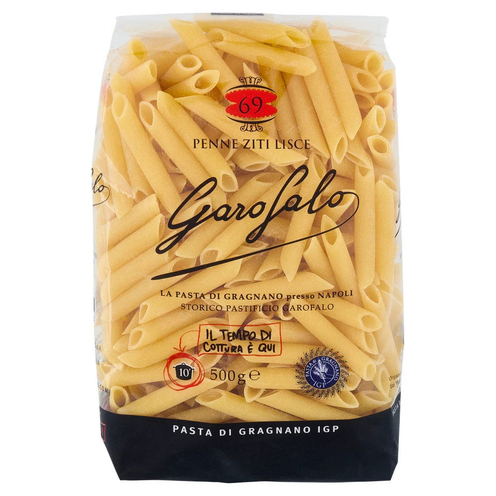 Paste italiene - PASTE GAROFALO PENNE ZITI LISCE 500G