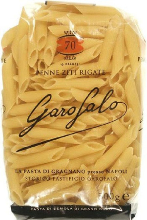Paste italiene - PASTE GAROFALO PENNE ZITI RIGATE 500G