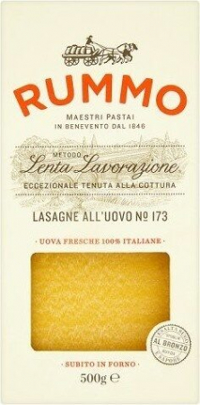 Produse alimentare italiene - PASTE RUMMO LASAGNE 500G