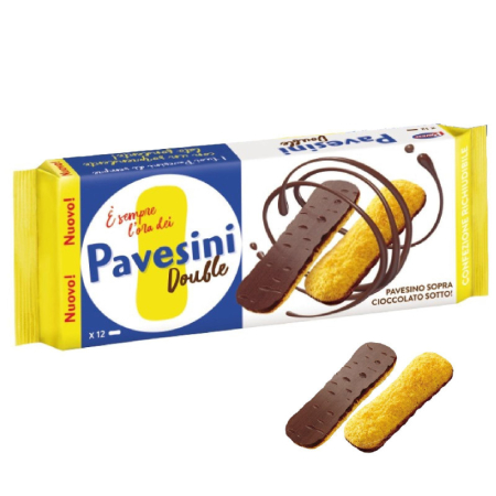 Produse alimentare italiene - PAVESI PAVESINI DOUBLE  MULINO BIANCO 60GR