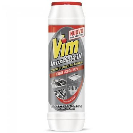 Produse de curatenie - PRAF DE CURATAT VIM CLOREX INOX & GRILL 600G
