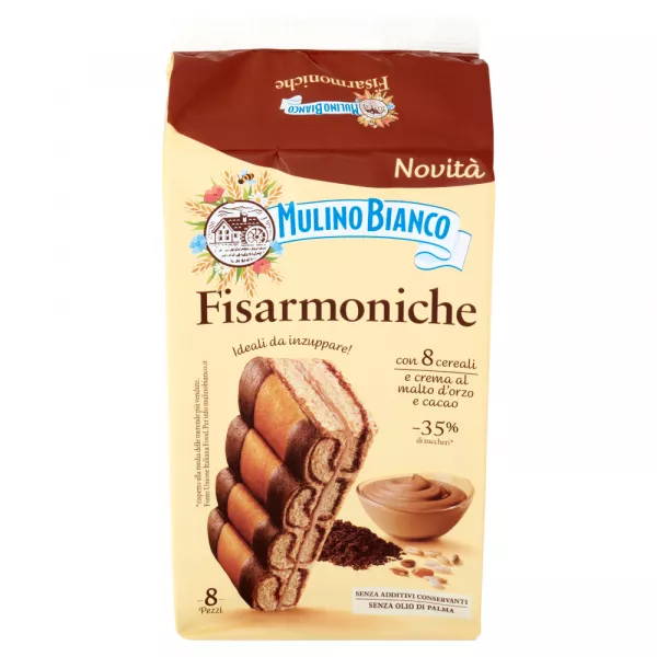 Dulciuri italiene - PRAJITURA MULINO BIANCO FISARMONICHE 264G