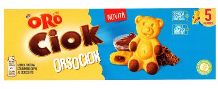 Produse alimentare italiene - PRAJITURA SAIWA ORO CIOK ORSOCIOK 150G