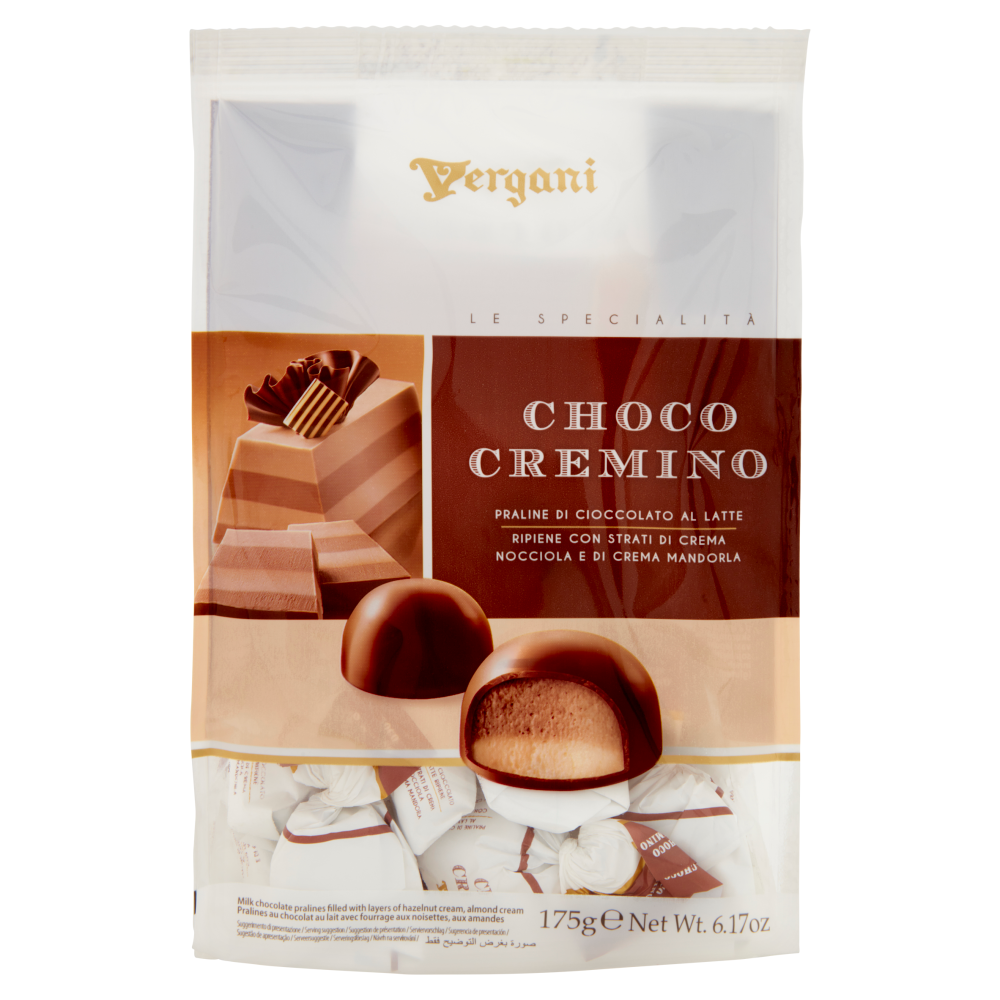 Produse alimentare italiene - PRALINE CIOCOLATA VERGANI CHOCO CREMINO 100G
