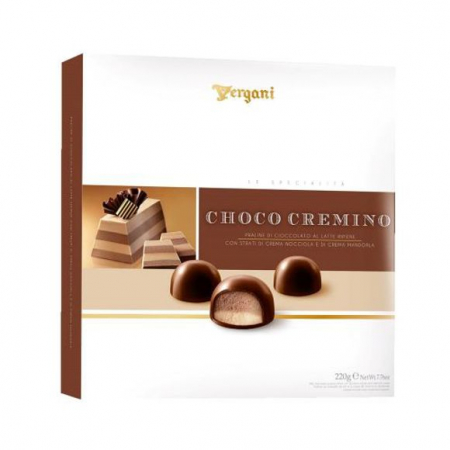 Produse alimentare italiene - PRALINE CIOCOLATA VERGANI CHOCO CREMINO 220G