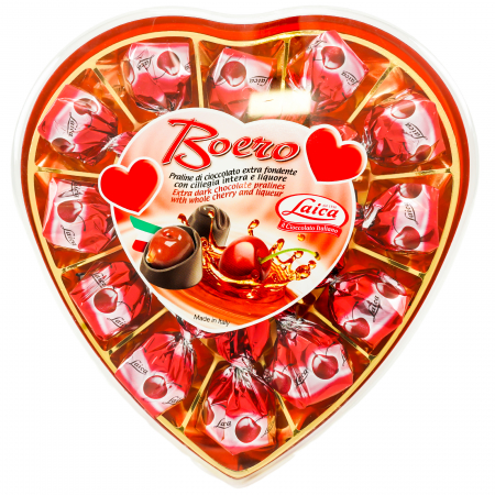 Dulciuri italiene - PRALINE FONDANTE LICHIOR CHERRY BOERO 150G