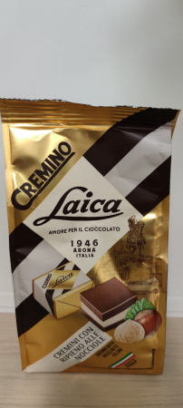 Bomboane italiene - PRALINE LAICA CREMINI 130G