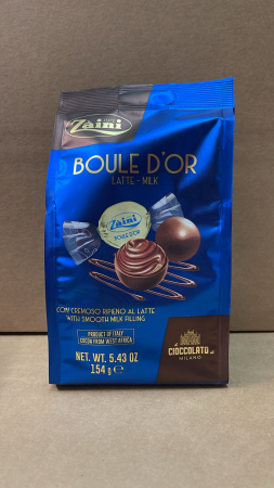 ALIMENTE DE BAZA - PRALINE ZAINI BOULE DOR LATTE 154G