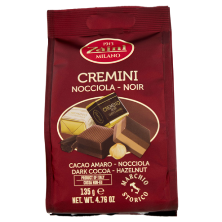 Produse alimentare italiene - PRALINE ZAINI CREMINI NOCCIOLA 135G