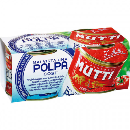 Sosuri de rosii si pasta de tomate - PULPA DE TOMATE MUTTI 2X210G