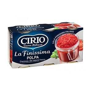 Produse alimentare italiene - PULPA FINA DE ROSII CIRIO 2X400G