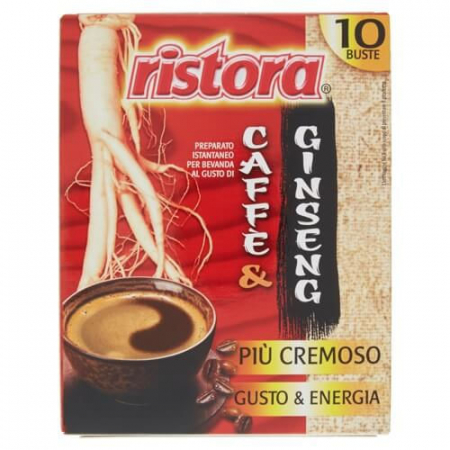Produse alimentare italiene - RISTORA CAFEA CU GINSENG CREMOSO 100G