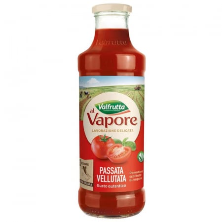 Produse alimentare italiene - ROSII PASATE VELLUTATA VALFRUTTA 700G