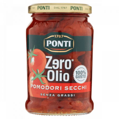 Conserve de legume - ROSII USCATE PONTI FARA ULEI 300G