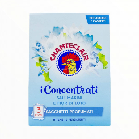 Igiena casei - SACULETI PARFUMATI CHANTECLAIR SALI MARINI X 3 BUC 150GR