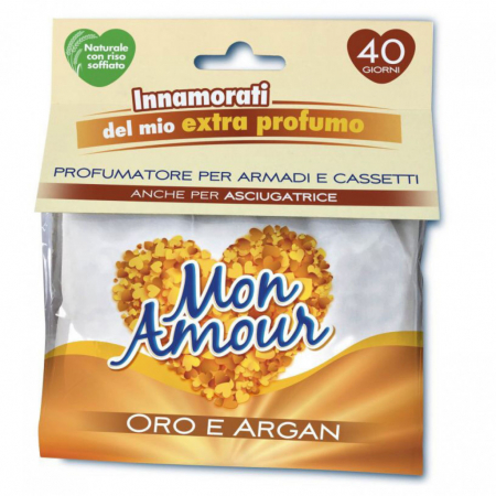 Parfum, odorizant camera - SACULETI PARFUMATI MON AMOUR ORO & ARGAN