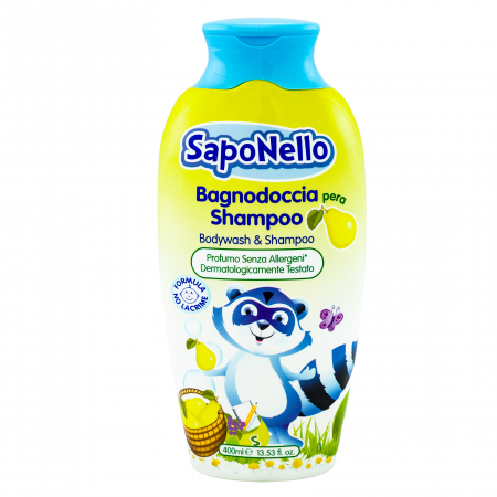 Sampon de par - SAMPON PENTRU COPII SAPONELLO ADDOLCENTE 400ML