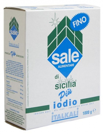 Condimente si ierburi italiene - SARE ITALKALI FINA 1KG