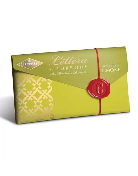 Produse alimentare italiene - SCRISOARE NUGA CONDORELLI LIMONE 100G