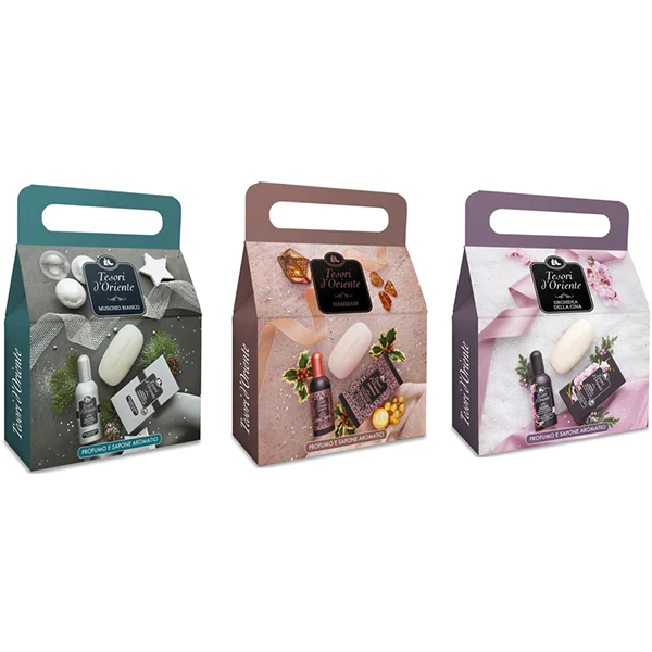 Igiena corpului - SET TESORI D'ORIENTE PARFUM SI SAPUN SOLID