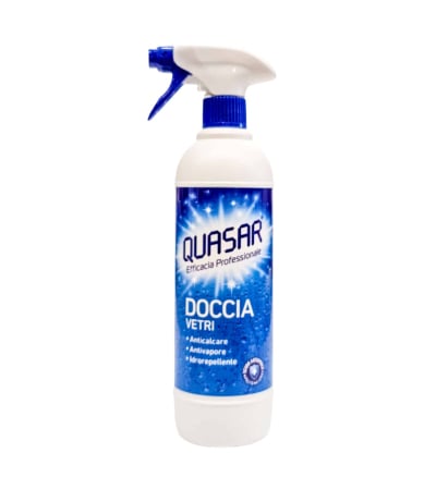Solutii curatat suprafete baie - SOLUTIE DE BAIE QUASAR DOCCIA VETRI 580ML