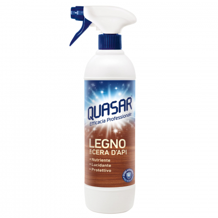 Igiena casei - SOLUTIE DE CURATAT QUASAR SUPRAFETE LEMN 680ML