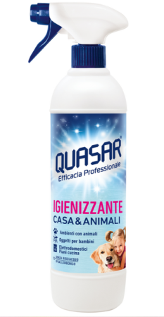 Produse de curatenie - SOLUTIE QUASAR IGIENIZZANTE CASA & ANIMALI 580ML