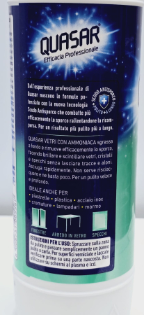 SOLUTIE QUASAR VETRI CU AMONIAC 580ML [2]