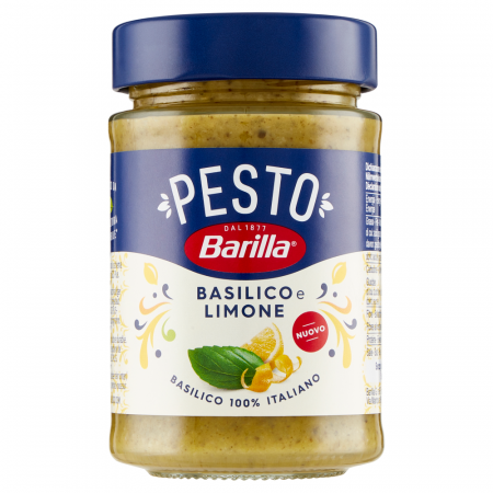 Sosuri paste - SOS BARILLA PESTO CON BASILICO E LIMONE 190G
