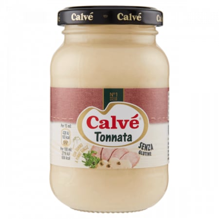 Sosuri paste - SOS CALVE TONNATA SENZA GLUTINE 225G