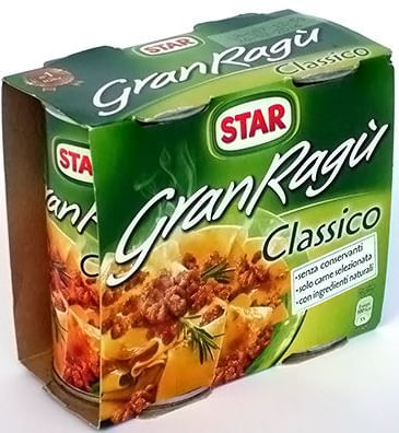 Sosuri paste - STAR GRAN RAGU CLASIC 2X180G