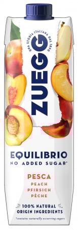 Sucuri si bauturi racoritoare - SUC NATURAL FARA ZAHAR ZUEGG CU PIERSICI 1L