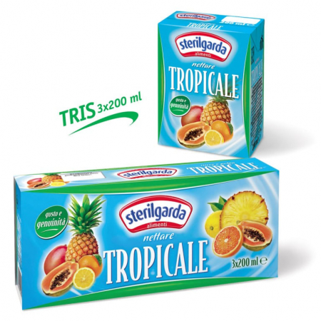 Sucuri si bauturi racoritoare - SUC STERILGARDA TROPICAL 3X200ML