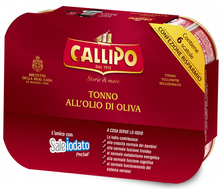 Conserve de peste - TON CALLIPO OLIO 6X70G