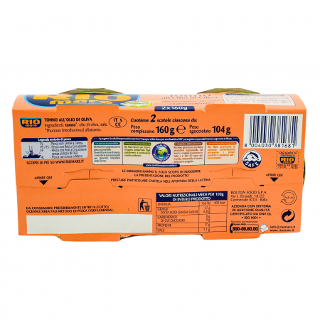 TON RIO MARE OLIO 2X160G [1]