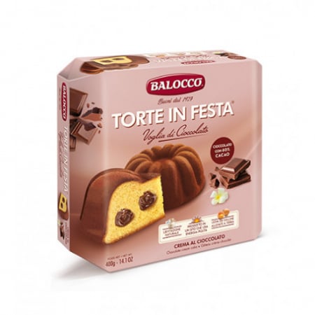 Panettone cozonac italian, Pandoro si Balocco - TORTA CIOCCOLATO BALOCCO 400G