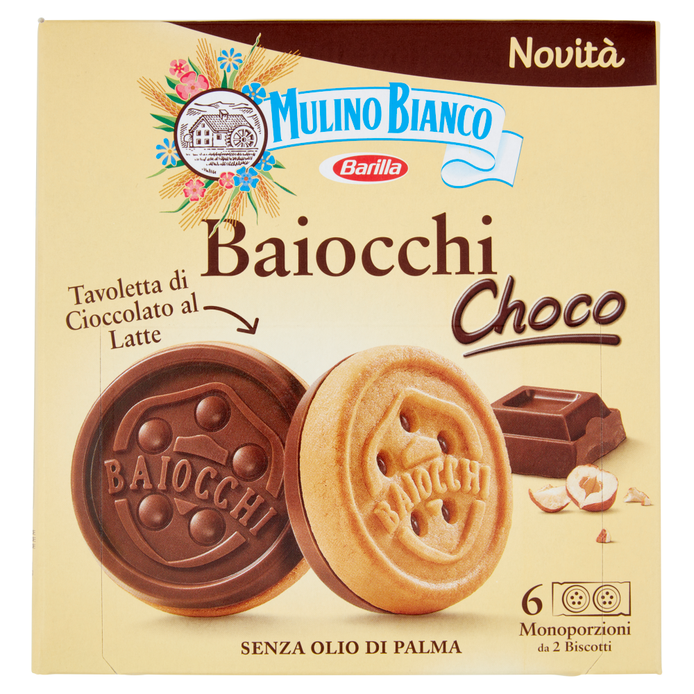 Product Image for BISCUITI MULINO BIANCO BAIOCCHI 144G