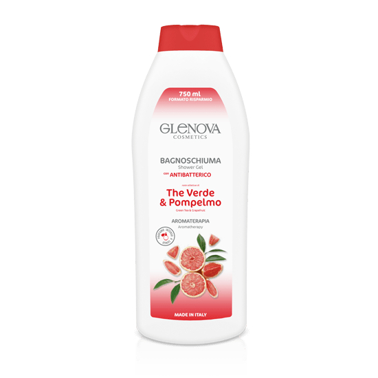Product Image for GEL DE DUS GLENOVA ANTIBATTERICO THE VERDE  POMPELMO 750ML