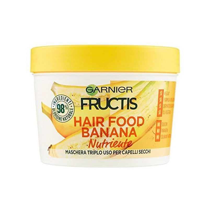 Garnier Masca de par Garnier Fructis Banana Hair Food , pentru par uscat (3600542135993)