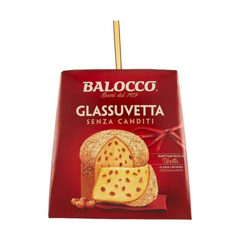Product Image for PANETTONE BALOCCO GLASSUVETTA 1KG