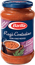 Product Image for SOS BARILLA RAGU CONTADINO CU VIN ROSU 400G