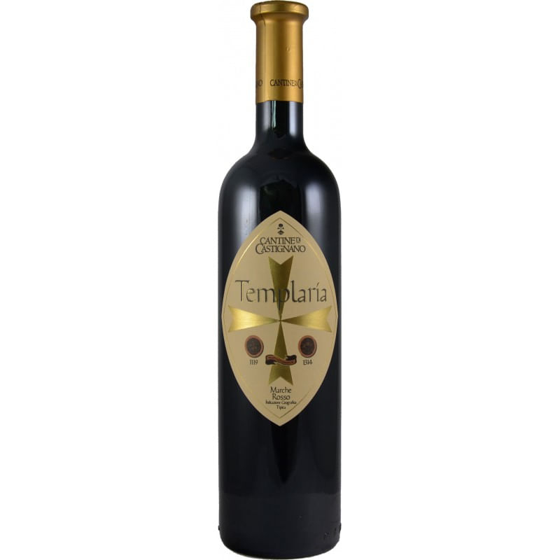 Product Image for VIN CC TEMPLARIA MARCHE ROSSO 750ML