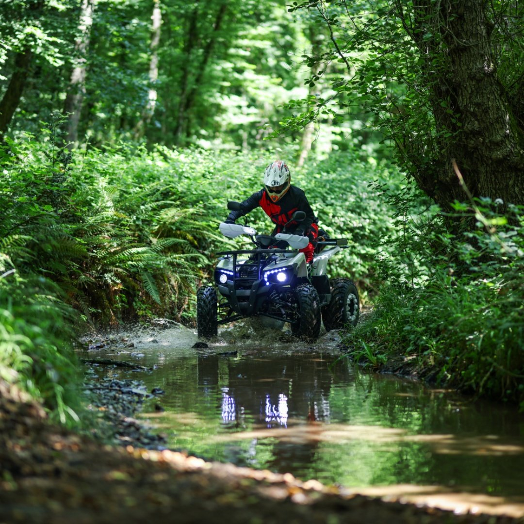 ATV pe benzină Voltarom RA5 180cc 9,5CP – Alb, Off-Road [4]